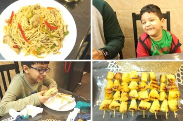 30 minutes dinner | 100% authentic and tastiest CHICKEN CHOWMEIN and chili pineapples | mazaaaayyy