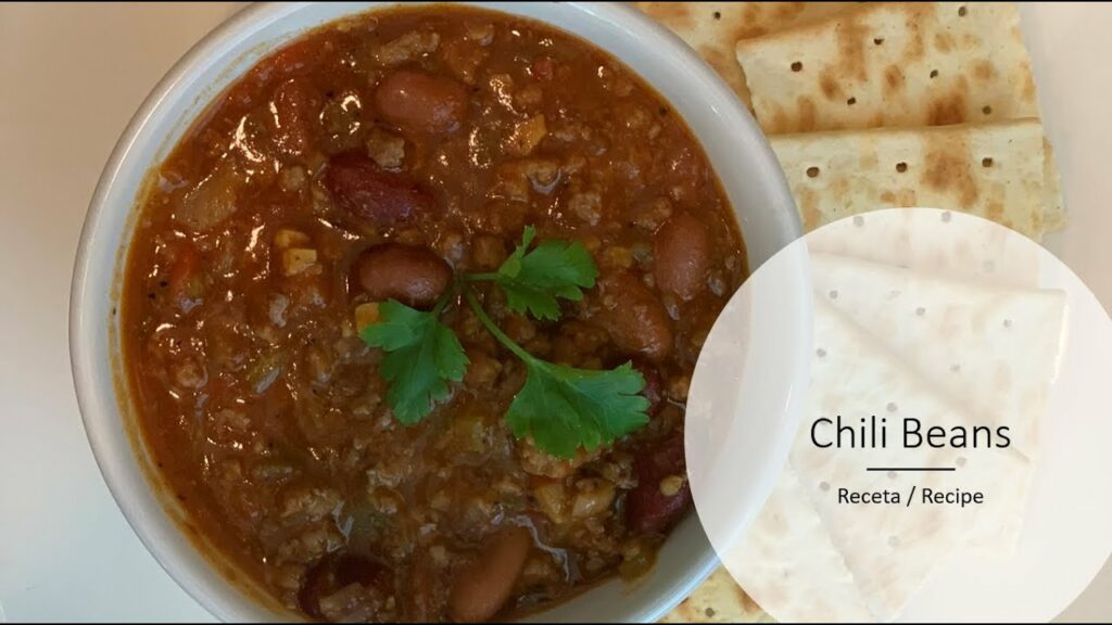 Chili Beans Recipe / Receta de Chili Chili Chili