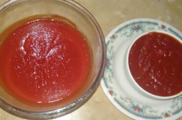 Home made Tomato ketchup,and chili garlic sauce!