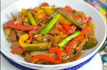 ঝটপট চাইনিজ বিফ চিলি রেসিপি ।। Chinese Beef Chili Recipe