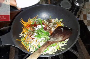 Thai chili vegetables || noodles, recipes restaurant style very tasty delicious yummy enjoy