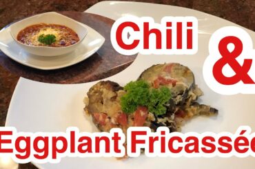 How to Make Chili // Italian Recipe: Eggplant Fricassée // Quarantine // Cooking at Home