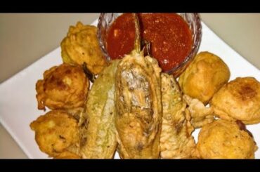 Stuff chicken chili and batata vada recipe