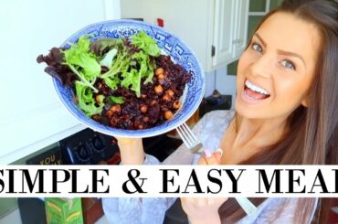 COOK WITH ME | Rice, Chickpea & Sweet Potato Dish | OIL-FREE VEGAN