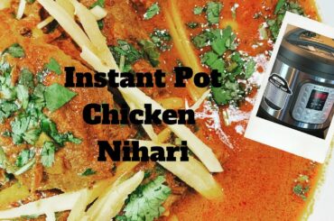 INSTANT POT Chicken Nihari-GLUTEN FREE Easy and Healthy Recipe with Homemade Spices (NO BOXED STUFF)