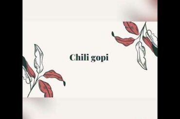 chili gopi easy recipe