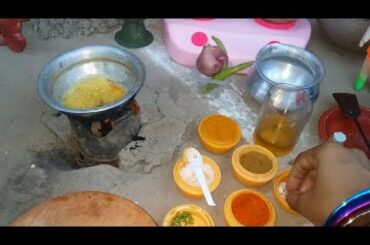 how to make chilli recipe // small cooking