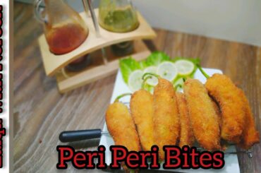 Peri Peri Bites | Chicken Chili Bites | Nando's bites | Make easy cheese bites at home |