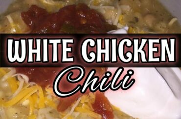WHITE CHICKEN CHILI | WHITE CHILI