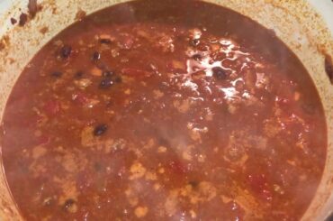 Cape House Cooking, Beef and Bean Chili