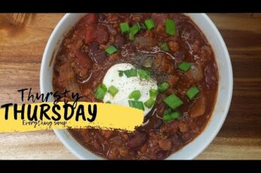 Homemade Chili (NO BEEF) || Vegetarian