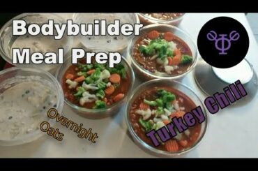 Cooking Episode: Meal Prepping with a Bodybuilder - Turkey Chili in Instant Pot (2019)