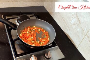 What? Veggies?! Korean Style Sweet & Chili Strips