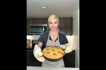 3 Bean Chili with Cornbread Bake