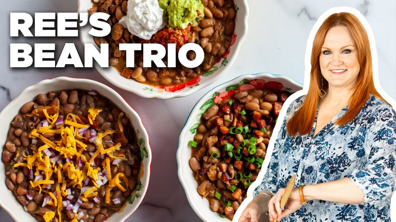 3 Bean Recipes with Ree Drummond Food Network Chili Chili