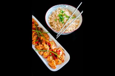 Chicken Chili Dry & Egg Fried Rice