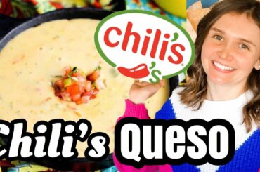 Copycat CHILI’S QUESO | Quick & Easy Crockpot Queso | Julia Pacheco