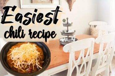 Easiest Chili Recipe | Best Quarantine Meals