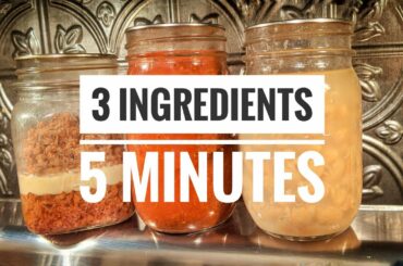 10 Minute Pantry Meal | One Pot Chili |  Dump, Heat, Serve