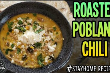 Making Roasted Poblano Chicken Chili | Instant Pot