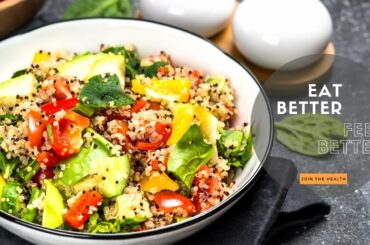 Chili Avocado Quinoa | Salad Recipe | Join The Health
