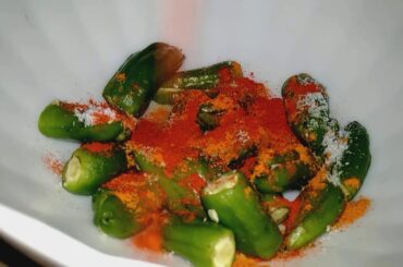 E04 Green chili Recipe Summer | special recipe |  How to save green chilies | hot and spice