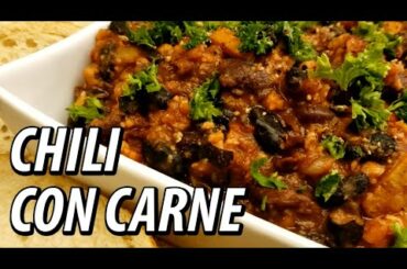 CHILI CON CARNE | Plant-based Vegan Recipe