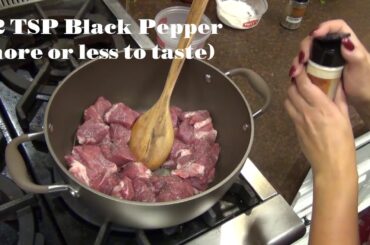 Anna Rosacci's Pork Green Chili