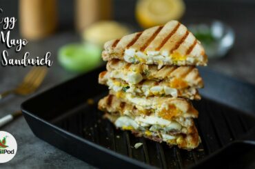 Ultimate Sandwich Recipe - Home made Mayonnaise and perfect cooked egg sandwich - chili in a pod