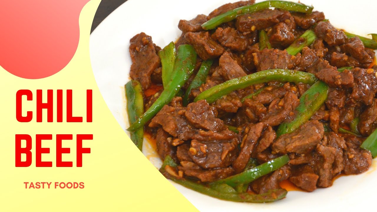 Chili Beef Chinese Beef Chili Recipe Homemade Chili Beef Tasty