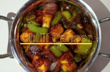 Easy Chili Paneer Recipe | चिली पनीर रेसिपी | Lockdown Recipes | Paneer Starter Recipe