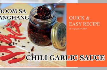 SUPER SPICY 🌶 CHILI GARLIC SAUCE | Easy Recipe of Chili Garlic Sauce | #SpicySauce