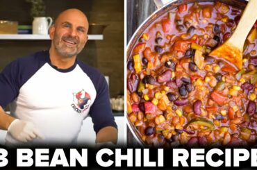 PROTEIN PACKED 3 Bean Chili w/Carlo Filippone!
