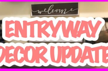 FOYER HOME DECOR UPDATE + 10 MIN CHILI RECIPE | K BRITTANY TV