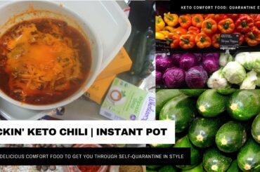 KICKIN' KETO CHILI | #INSTANTPOT | #MILDCHILLI | #LCHF | #SUGARFREE
