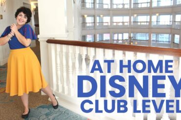 Recreating Disney Club Level AT HOME | DIY Guide + Trying Disney Recipes