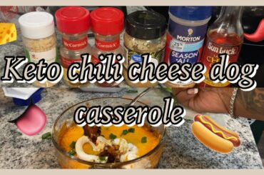 Keto chili cheese dog recipe 🌶 🌭 🧀