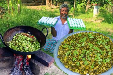 KING of GREEN EGG CHILLI | Village Style Egg Chilli Recipe | Restaurant Egg Chilli | Farmer Cooking