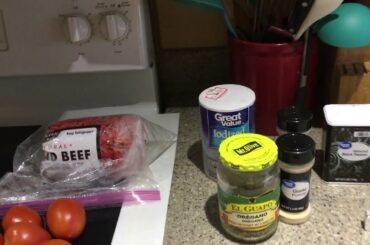 Ingredients to make Chili