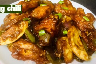 Egg chili | Egg Manchurian | Easy Crispy Snack