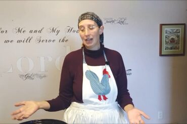 Chili with beans and skillet bread - cooking with little Cows