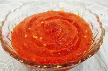 Tomato Chili Garlic Sauce Easy Recipe-Food Package