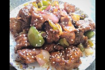 SPICY CHICKEN CHILI DRY RESTAURANT STYLE at home| quick, tasty & easy recipe | home cooking|