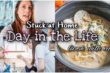 WHITE BEAN TURKEY CHILI RECIPE | DAY IN THE LIFE OF A MOM OF 2
