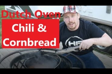 Dutch Oven Chili & Corn Bread