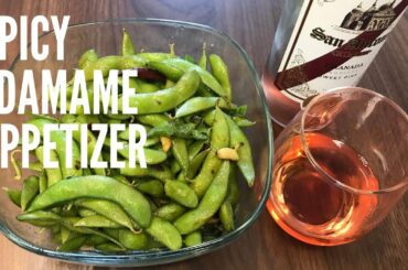 🔴 How to make Chili Garlic EDAMAME  | The Perfect Party Appetizer |  Cocktail snacks