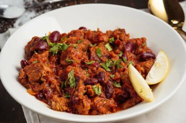 Chunky Beef Chili Easy Homemade Recipe