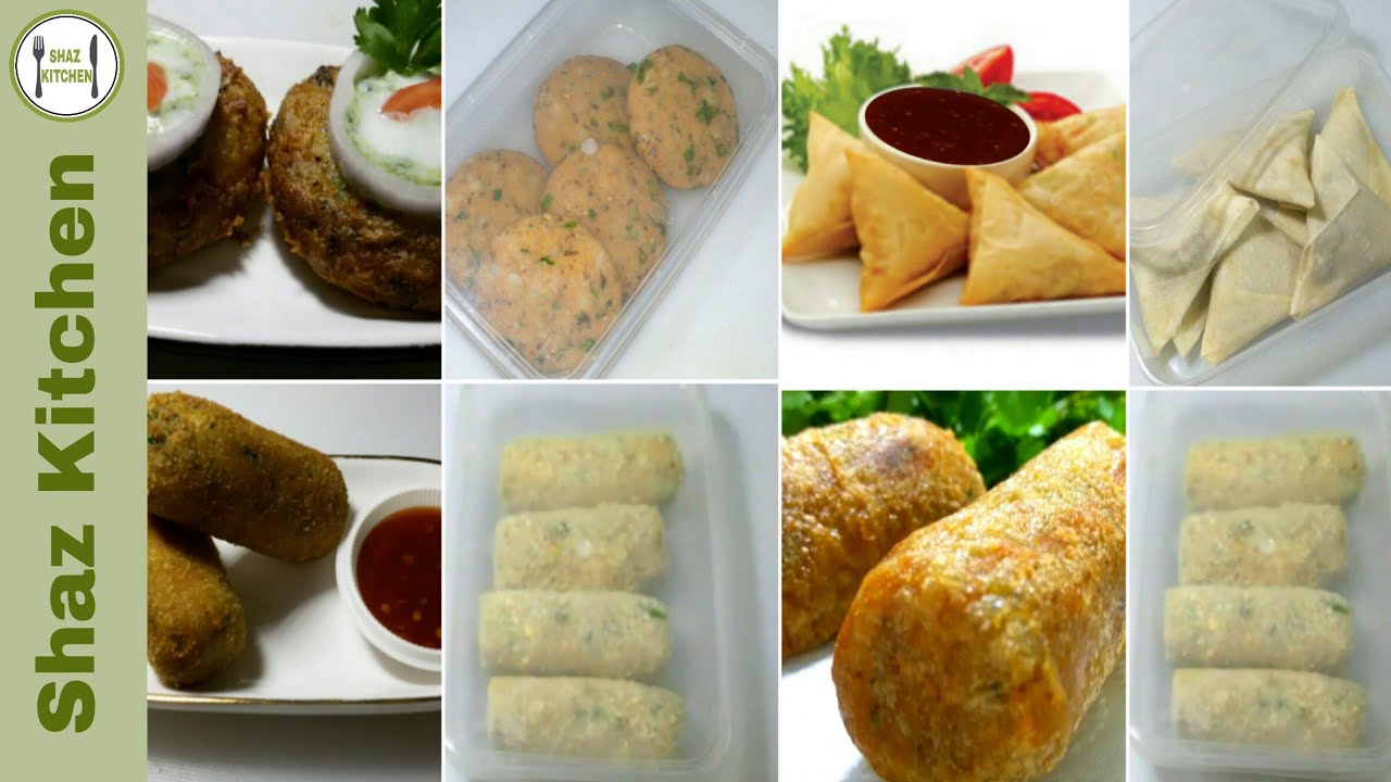 4 Make And Freeze Potato Snacks Recipes_Iftar Recipes_Ramzan Recipe (In