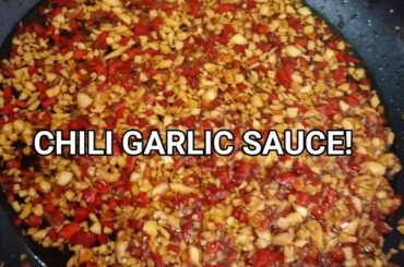 CHILI GARLIC SAUCE | RECIPE | HOW TO COOK
