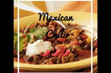 Zesty Mexican Chili